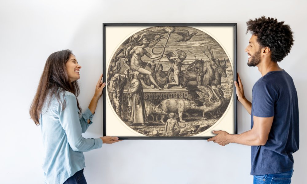 Léon Davent after Luca Penni