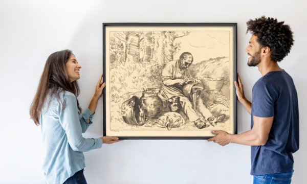 Felix Régamey after Alphonse Legros