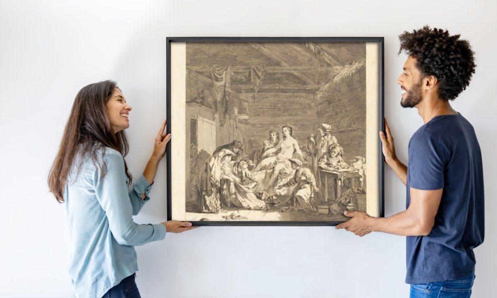 Augustin de Saint Aubin after Jean Baptiste Le Prince