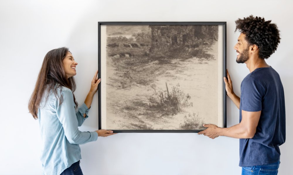 Edith Loring Peirce Getchell, after William Keith