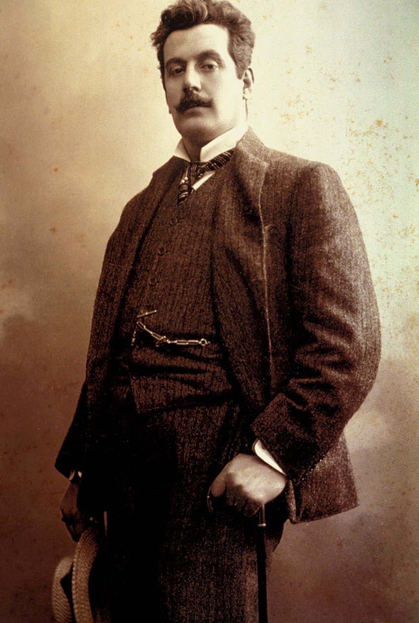 جياكومو بوتشيني (1858-1924) عام 1900 بواسطة غير معروف