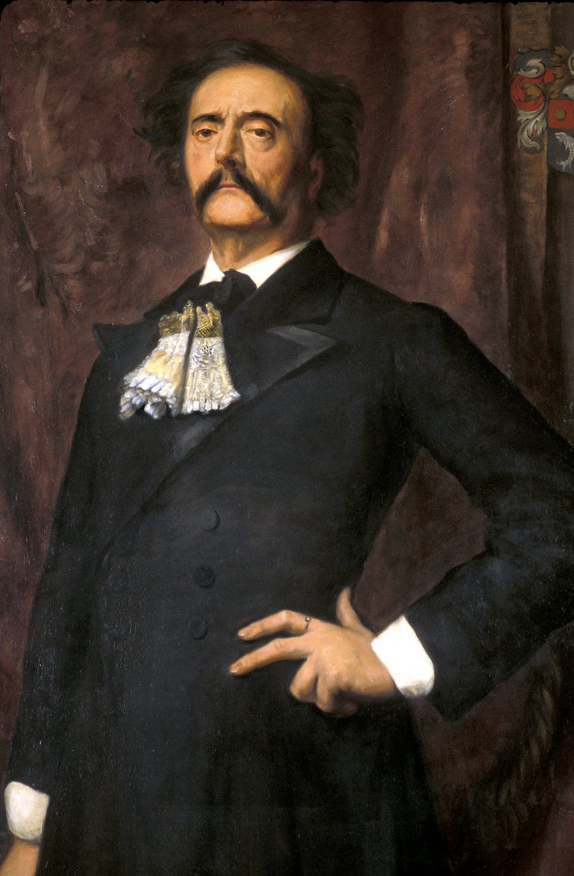 Manche N * 082 ، Musee de St Sauveur le Viscount ، صورة Jules Barbey dAurevilly (1808-1889) ، بقلم إميل ليفي (1826-1890) ، 1881 بواسطة غير معروف