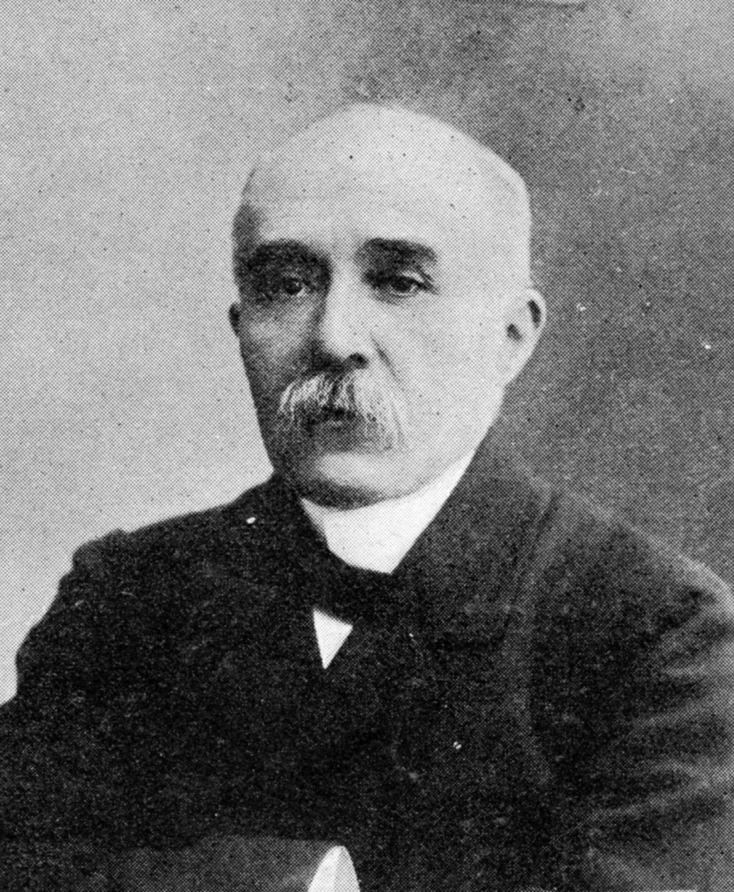 جورج كليمنصو ، رئيس وزراء فرنسا ، نُشر في الجرافيك 27 أكتوبر 1906 بواسطة مصور فرنسي