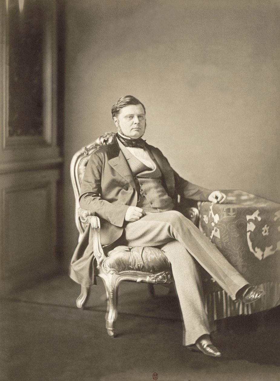 الكونت الكسندر جوزيف كولونا-وليفسكي (1810-1868) ، وزير خارجية نابليون الثالث بواسطة ماير وبيرسون