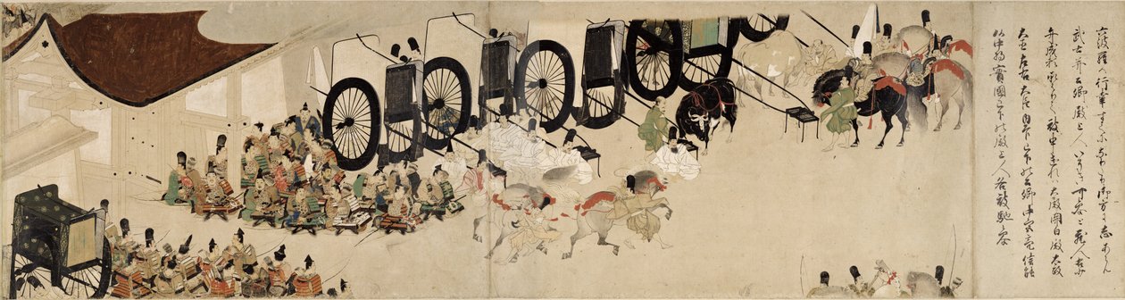 Heiji Monogatari Emaki (Rokuhara Scroll) بواسطة غير معروف