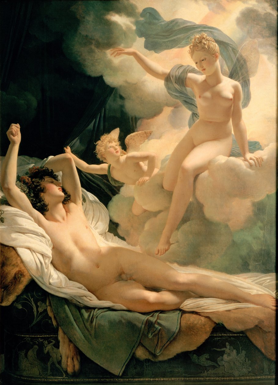 مورفيوس وإيريس (Pierre-Narcisse Guérin) بواسطة غير معروف