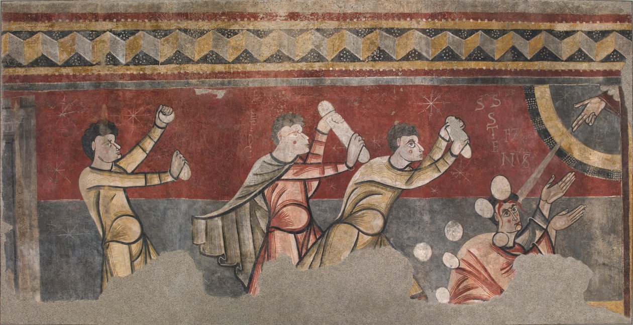 رجم القديس ستيفن من سانت جوان دي بوي بواسطة غير معروف