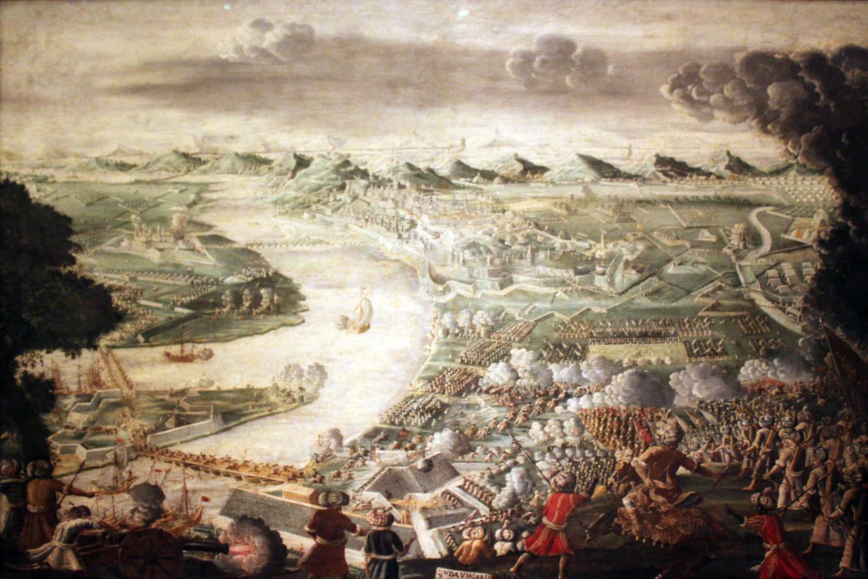 الاستيلاء على بودا ، 1686 بواسطة غير معروف