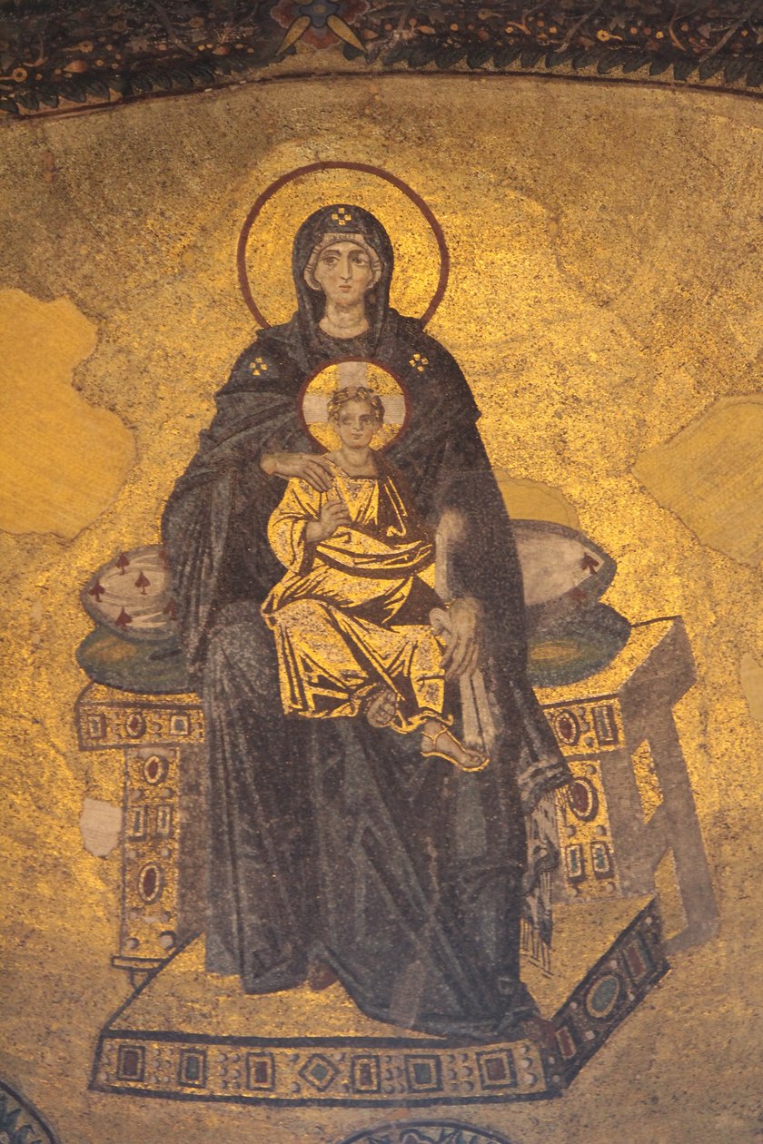 Theotokos في آيا صوفيا بواسطة غير معروف