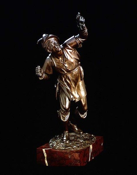 صائد الطيور (برونزي) بواسطة Giambologna