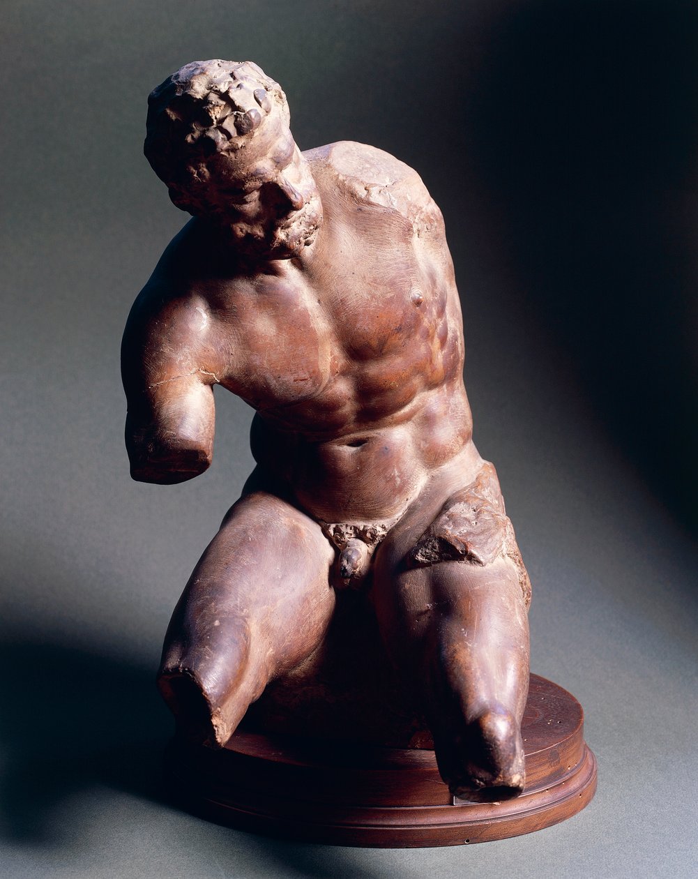 عاري ذكر ، حوالي 1572 ، بواسطة جيامبولونيا (1529-1608) ، منحوتة من الطين ، 38.5 سم بواسطة Giambologna