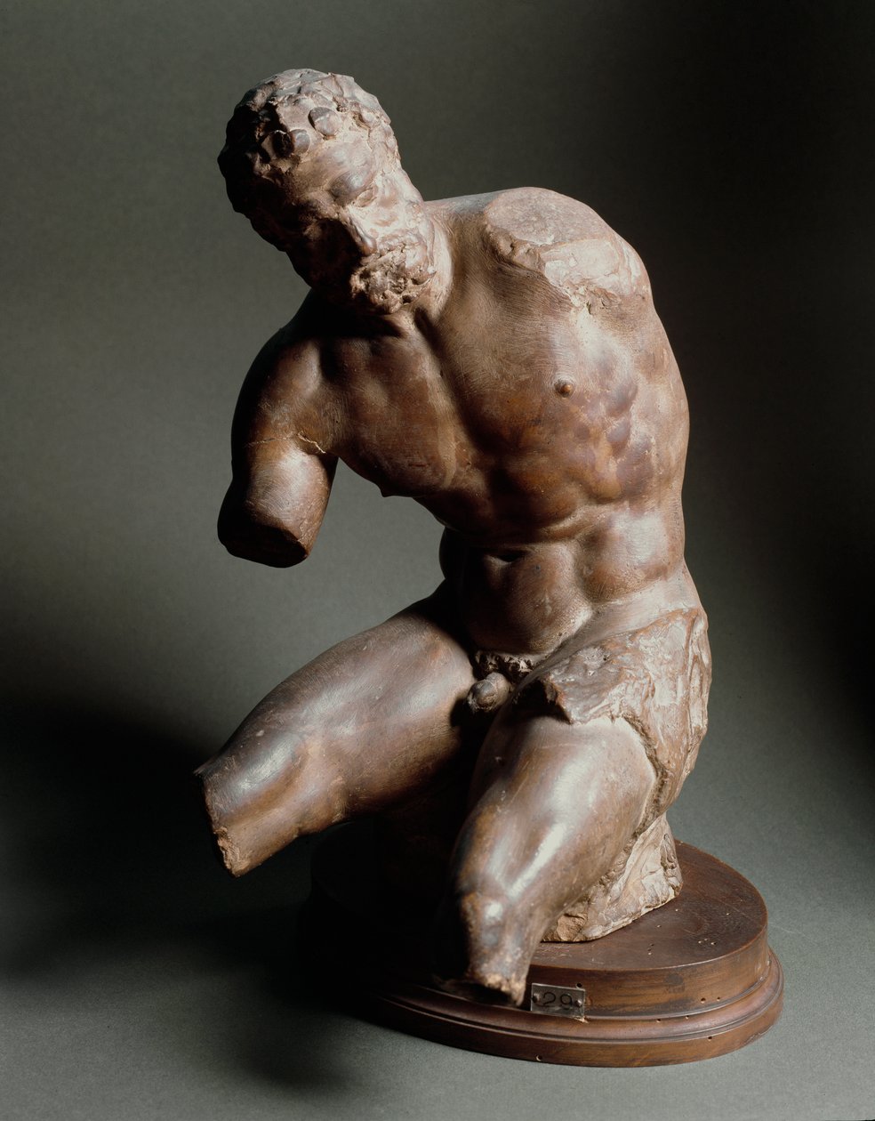 ذكر الجذع. النحت بواسطة Giambologna