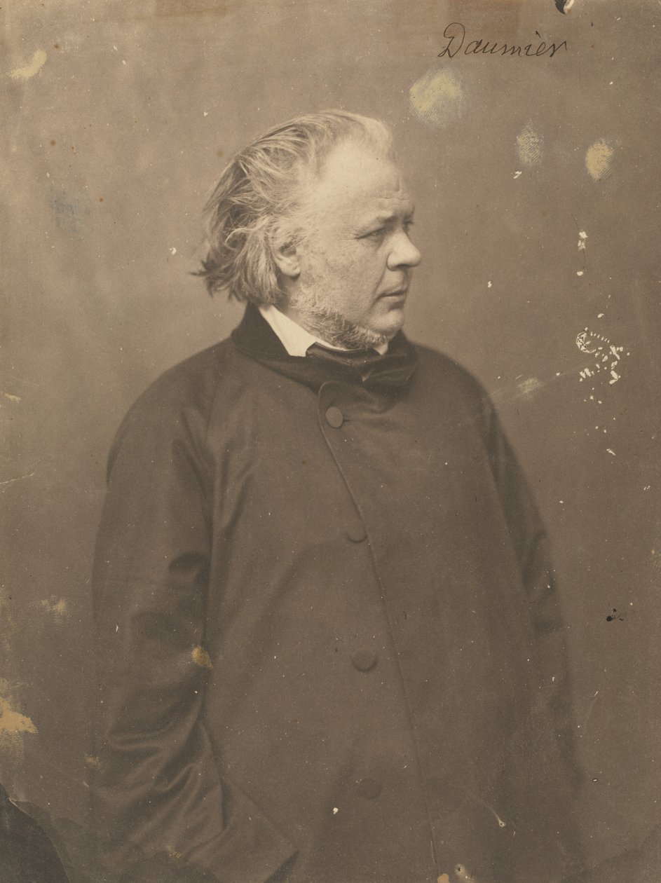 أونوريه دومييه، 1856/1858 (صورة فوتوغرافية) بواسطة (1820-1910) نادر