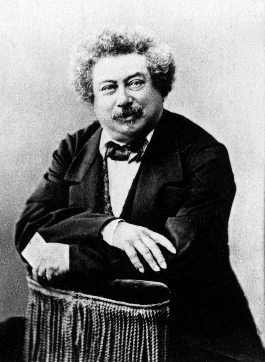 بورتريه لألكسندر دوماس بيري بواسطة (1820-1910) نادر