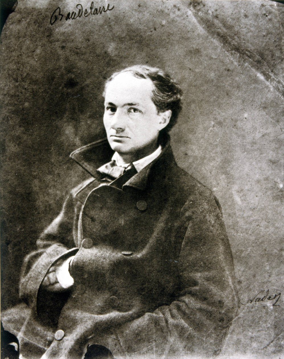 تشارلز بودلير (1821 - 1867) - بقلم نادار بواسطة نادار