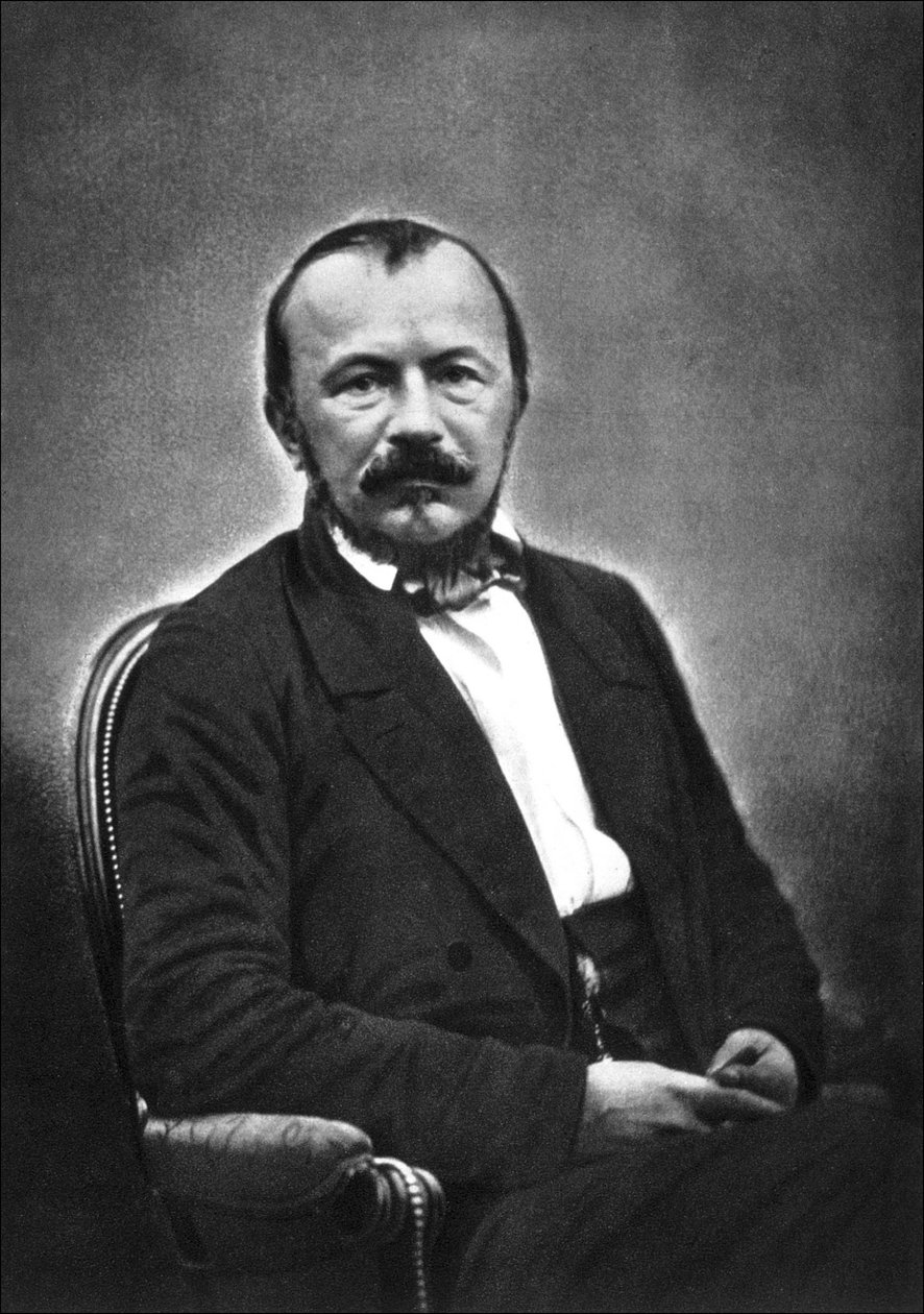 Portrait of Gerard de Nerval. بواسطة نادار
