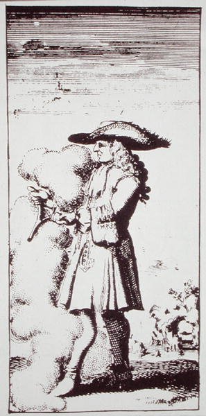 The Divining Rod ، من كتاب La Physique Occulte بقلم LL de Vallemont ، موضّح في "تاريخ السحر" ، نُشر في أواخر القرن التاسع عشر (litho) بواسطة (بعد) المدرسة الهولندية