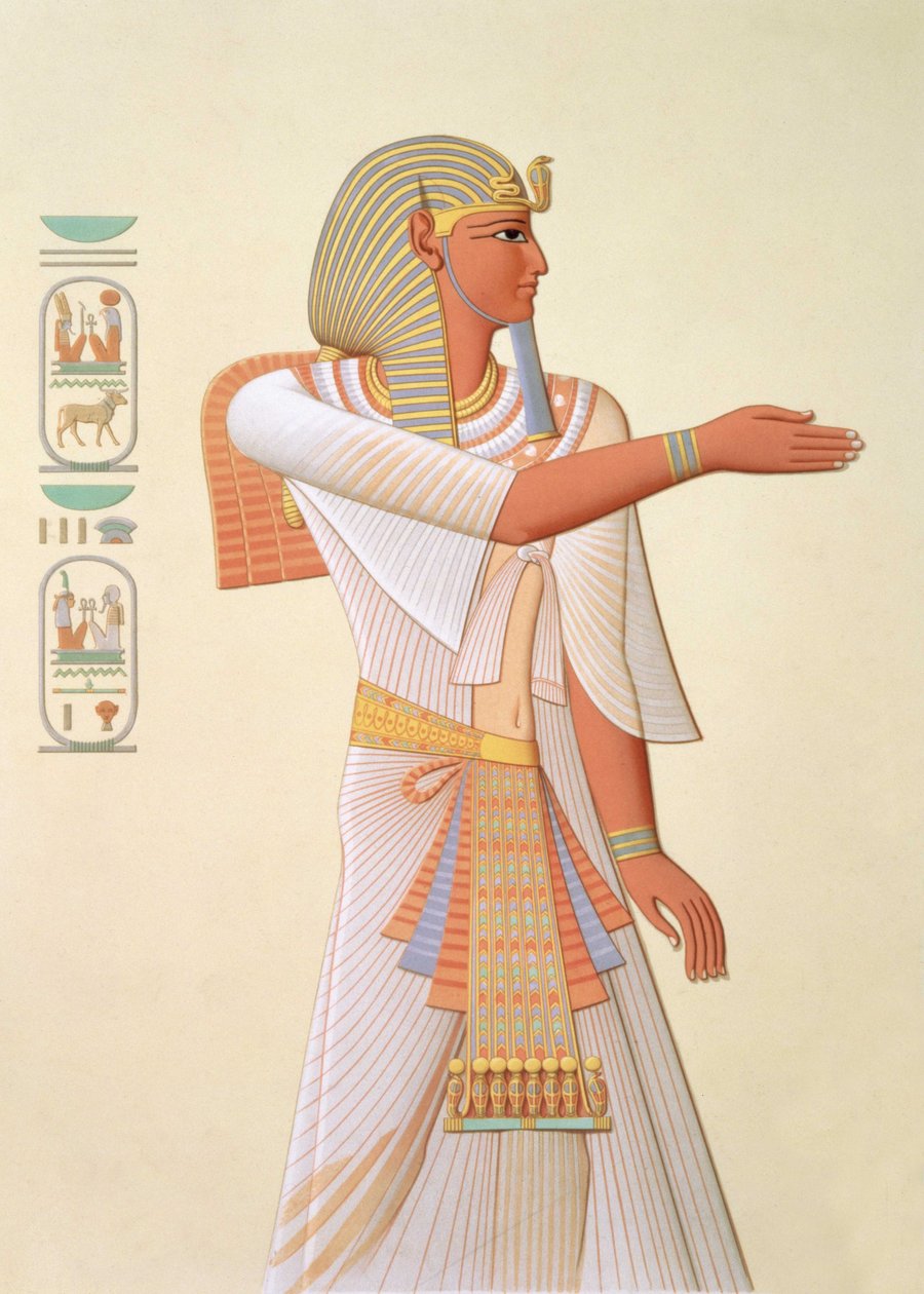 746.c.1. & ص .8 صورة للفرعون مينبتاح-هوتيفيمات بواسطة (بعد) المدرسة الفرنسية