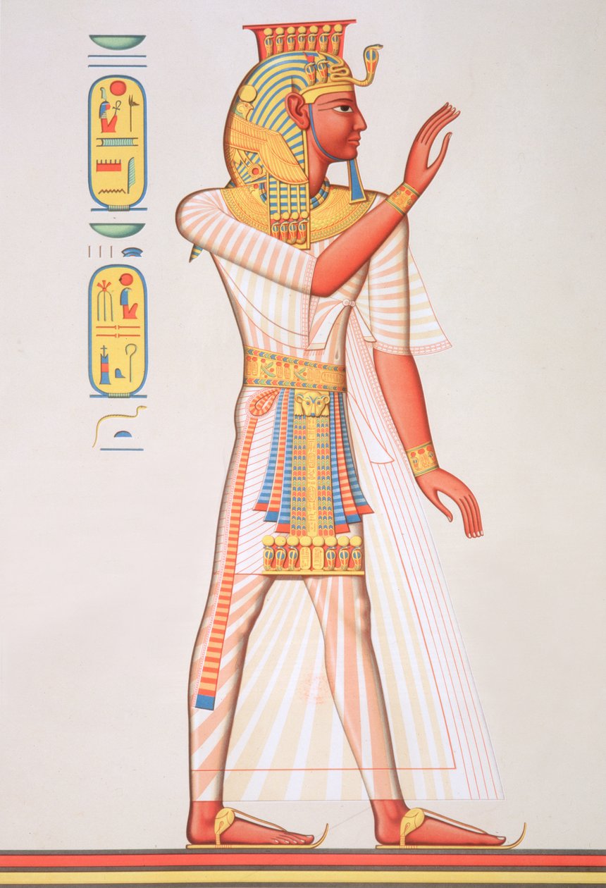 7746 ج 1. & f.8 صورة لرمسيس الثالث (1184-1153 قبل الميلاد) من "Histoire de l