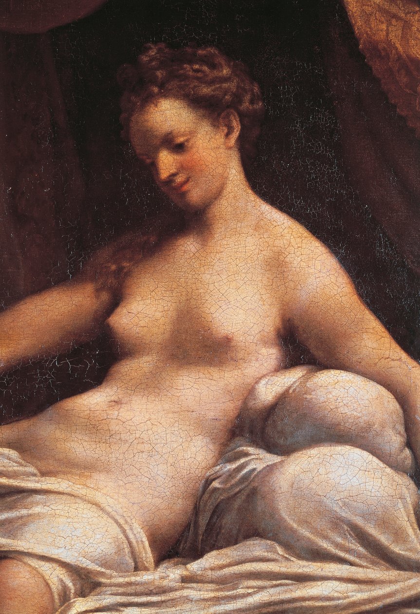 دانا ، حوالي 1531 ، بواسطة أنطونيو أليجري ، المعروف باسم كوريجيو (1489-كاليفورنيا 1534) ، زيت على قماش بواسطة (1489-1534) كوريجيو