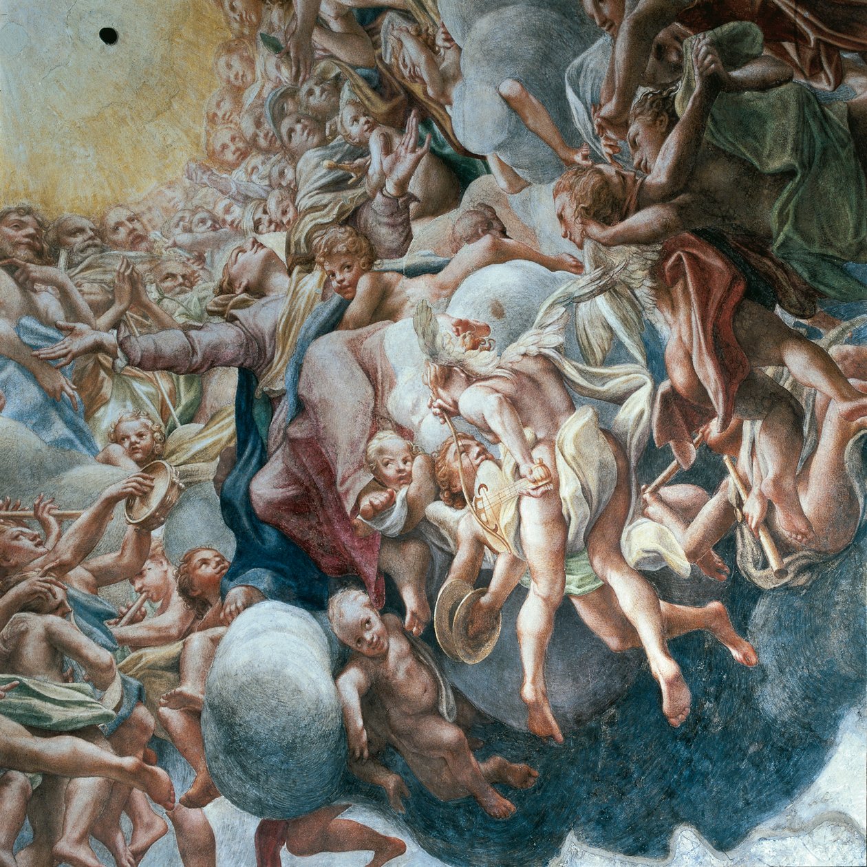Assumption of Virgin بواسطة (1489-1534) كوريجيو