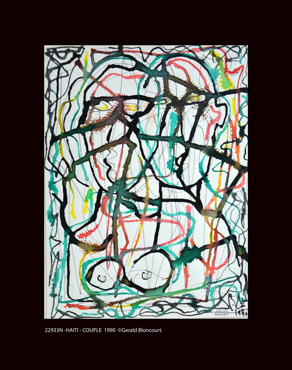 22935N -HITITI - COUPLE 1990؟. بواسطة غير معروف