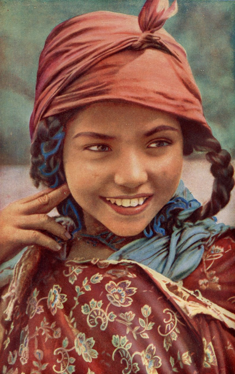 أفريقيا. أطفال عرب من تونس. 1920 بواسطة غير معروف