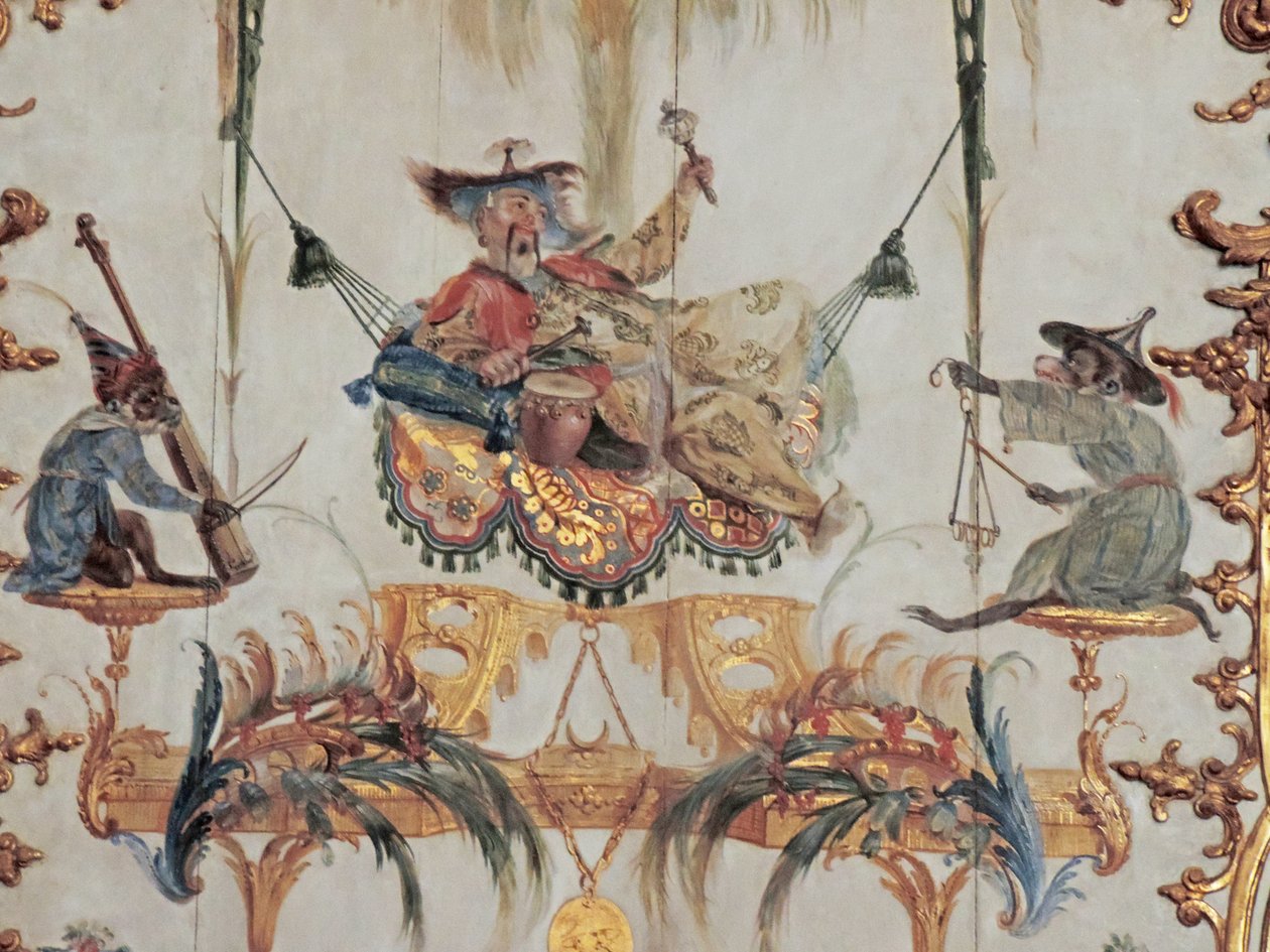 شانتيلي ، شاتو: تفاصيل الزخرفة في غراندي سينجيري بقلم كريستوف هويت ، 1737 بواسطة غير معروف