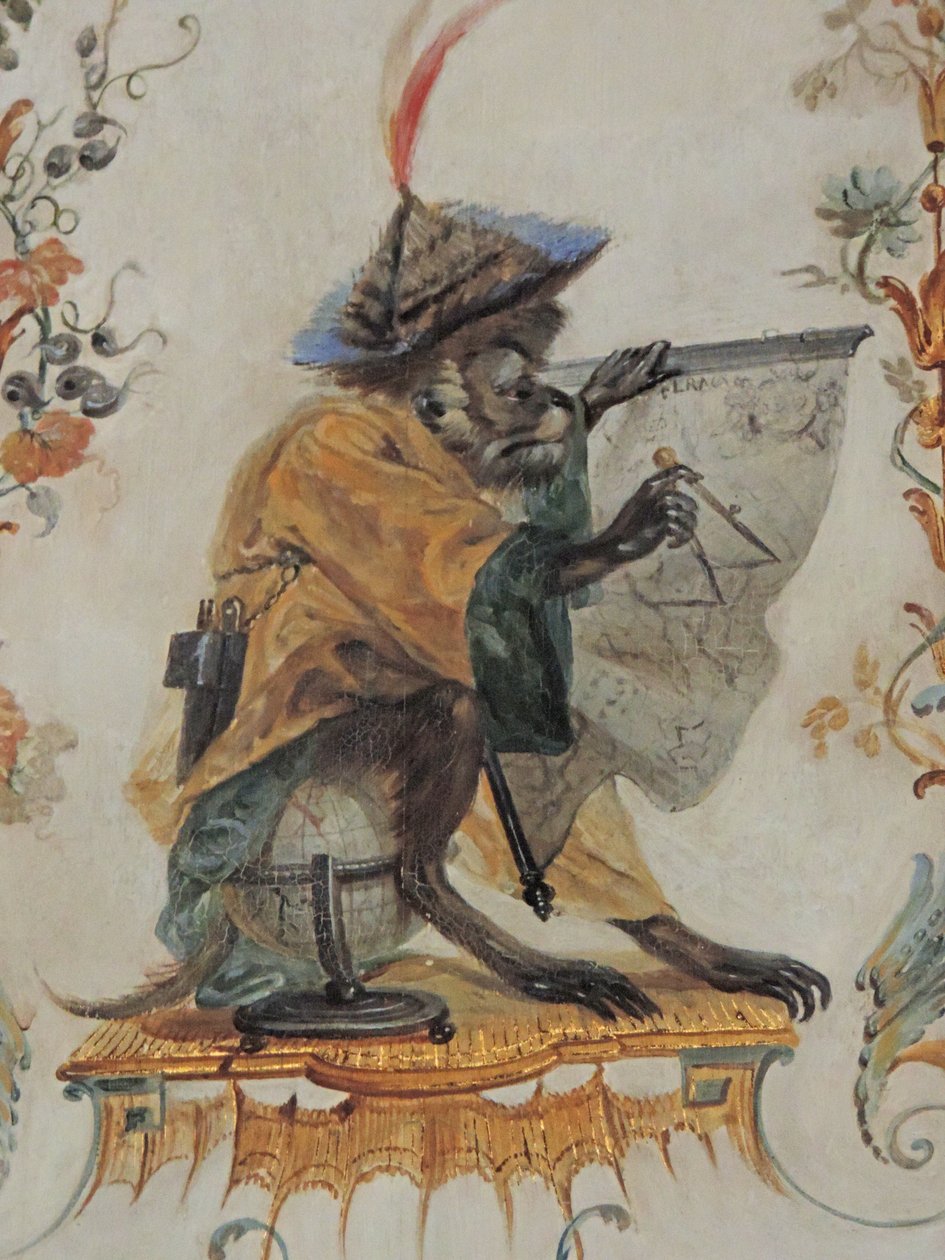 شانتيلي ، شاتو: تفاصيل الزخرفة في غراندي سينجيري بقلم كريستوف هويت ، 1737 بواسطة غير معروف