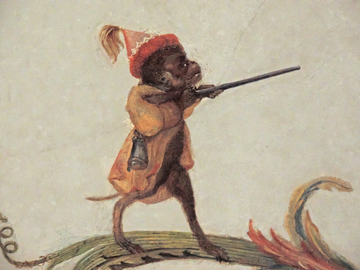 شانتيلي ، شاتو: تفاصيل الزخرفة في غراندي سينجيري بقلم كريستوف هويت ، 1737 بواسطة غير معروف