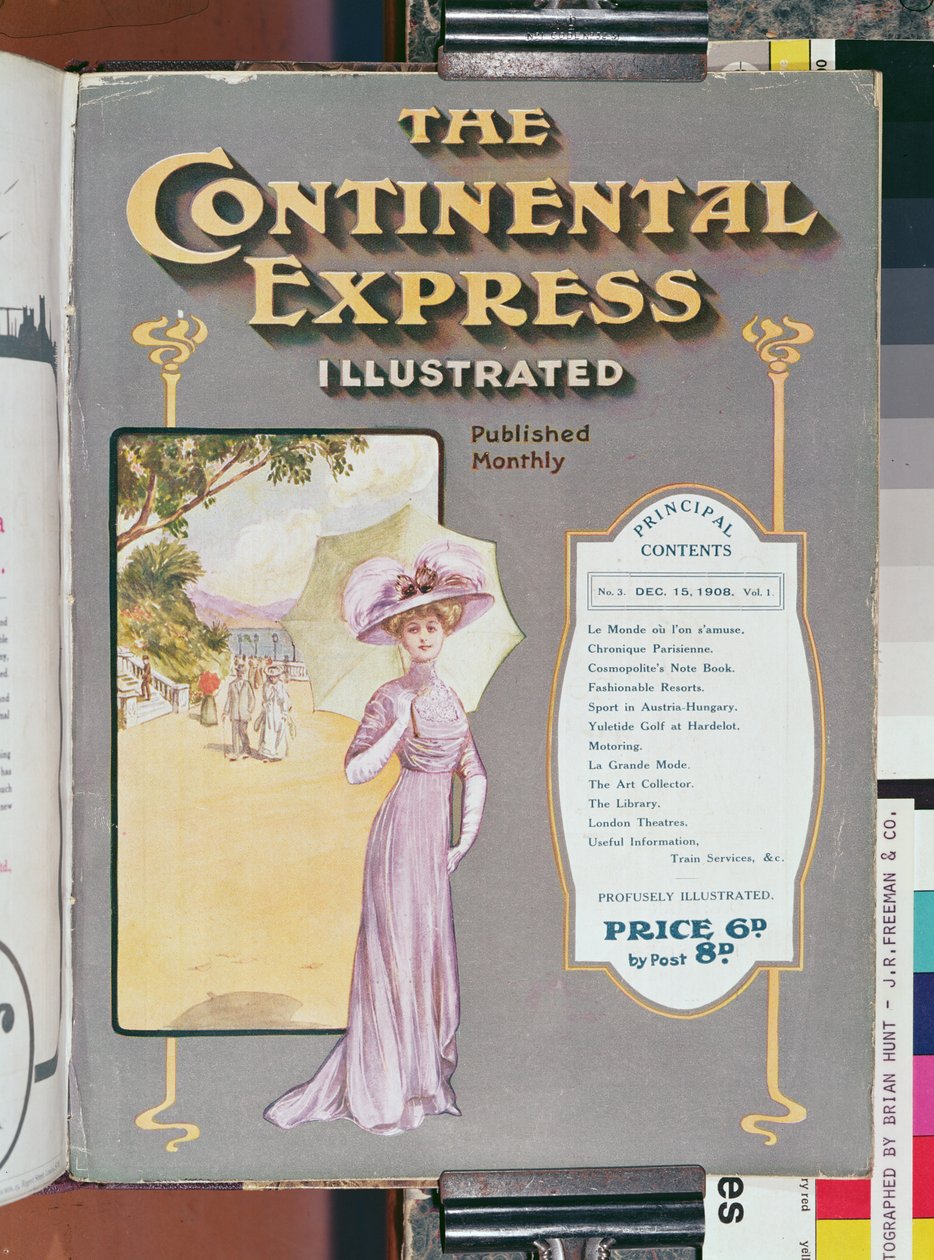 كونتيننتال إكسبريس مصور ، 1908 بواسطة غير معروف