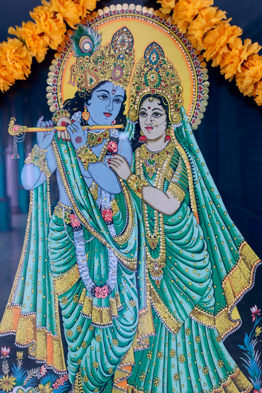 Krishna and Radha، Sri Thenday Yutthapani Temple، مدينة هو تشي منه، فيتنام بواسطة غير معروف