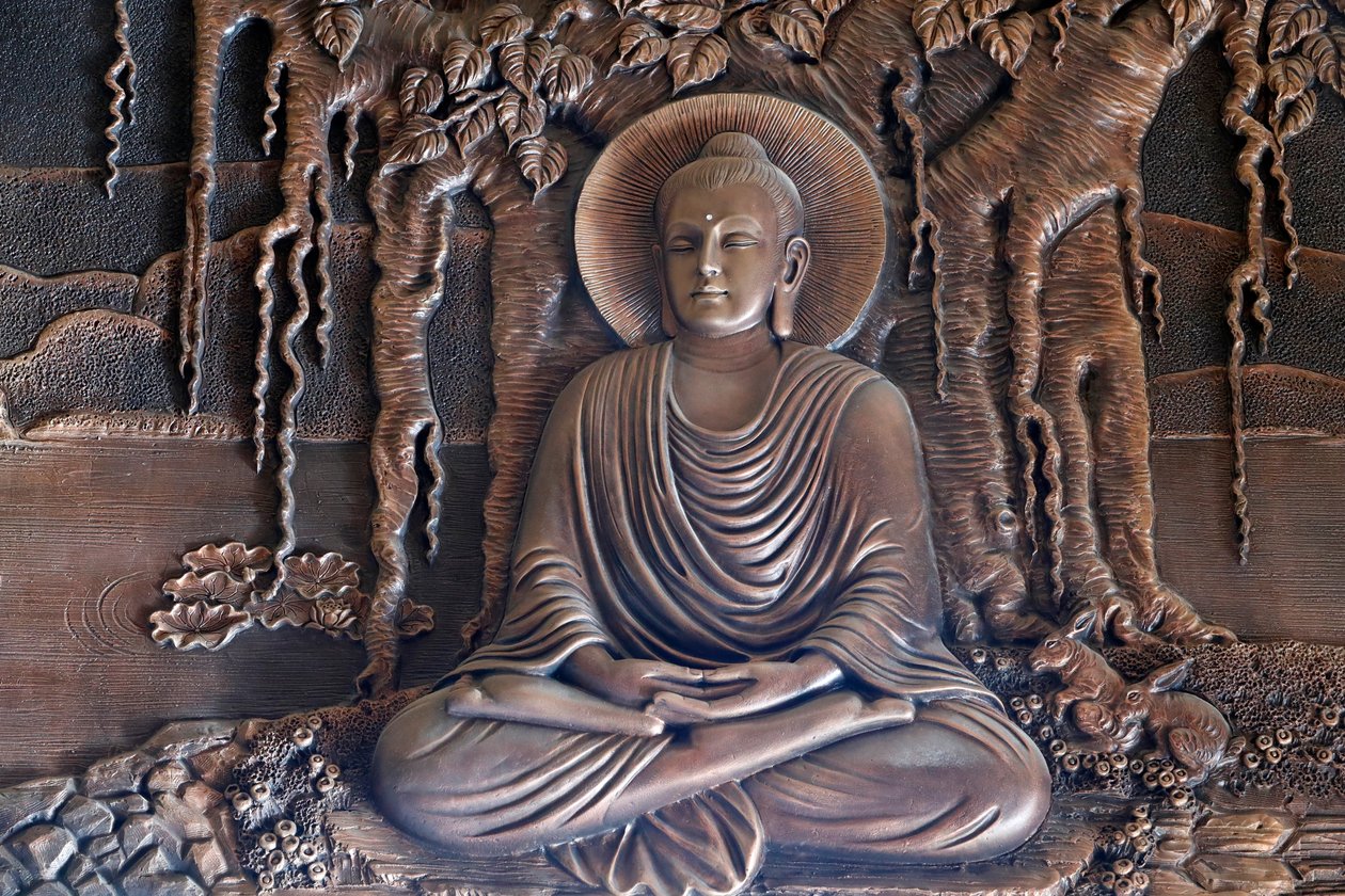 Linh Phong، البوذي، صدغ، Shakyamuni، بوذا، جلسة، إلى داخل، ال التعريف، تأمل، أربك، أقل، ال التعريف، Bodhi، زود بعمود، Dalat، فيتنام بواسطة غير معروف