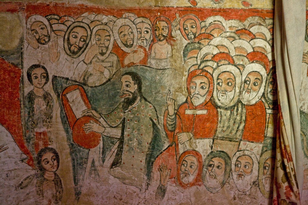 Narga Selassie Christian Church، Island of Dek، Lake Tana، Gondar Region، Ethiopia، Africa بواسطة غير معروف