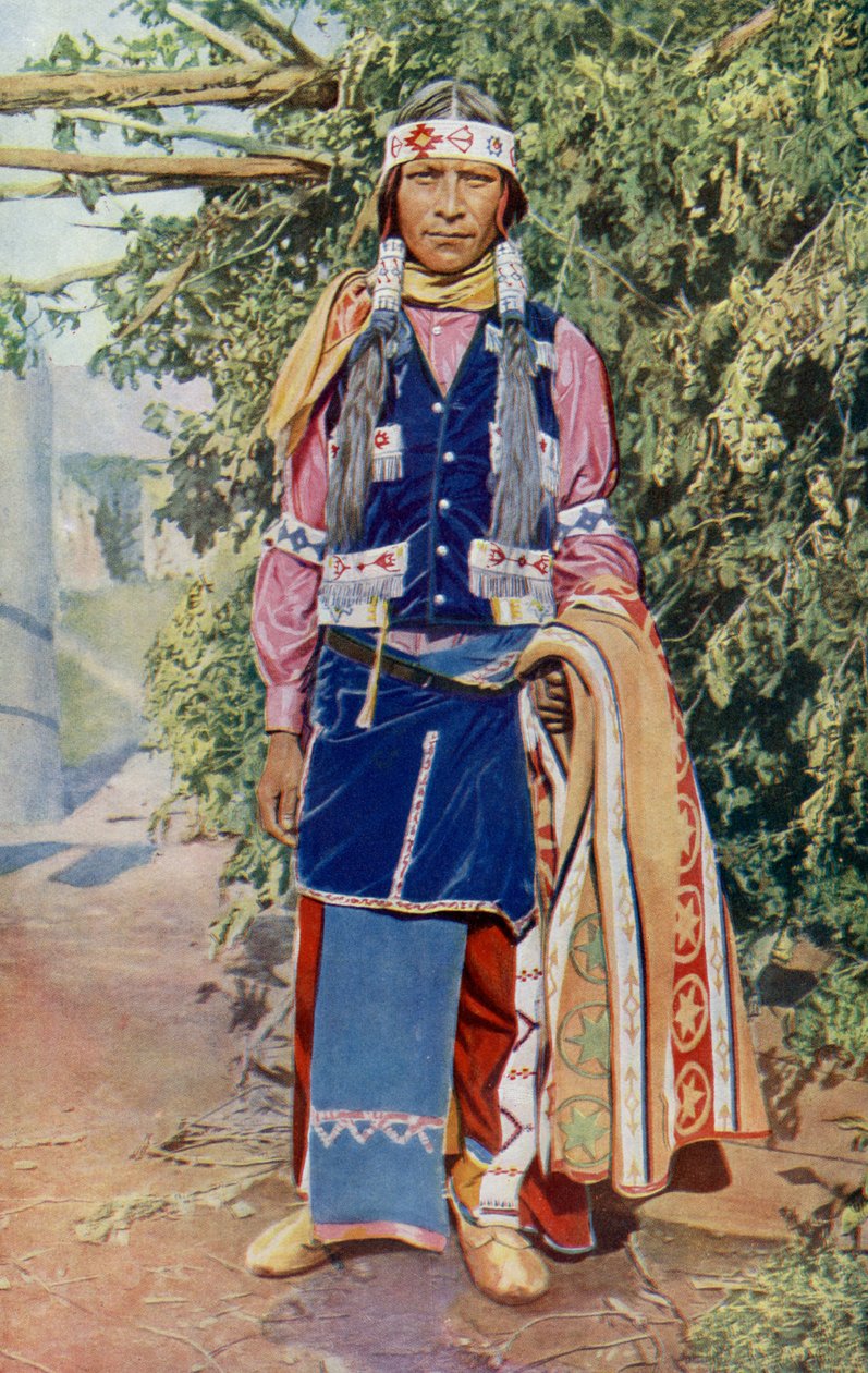 شمال امريكا. اباتشي نيو مكسيكو. 1920 بواسطة غير معروف