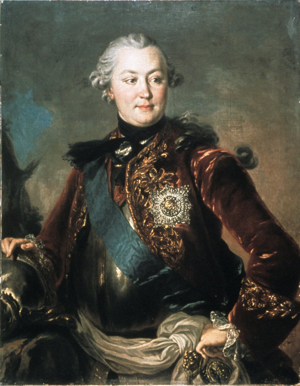 صورة للكونت غريغوري أورلوف (1734-1783) ، لوحة زيتية بقلم ستيفانو توريلي. بواسطة غير معروف