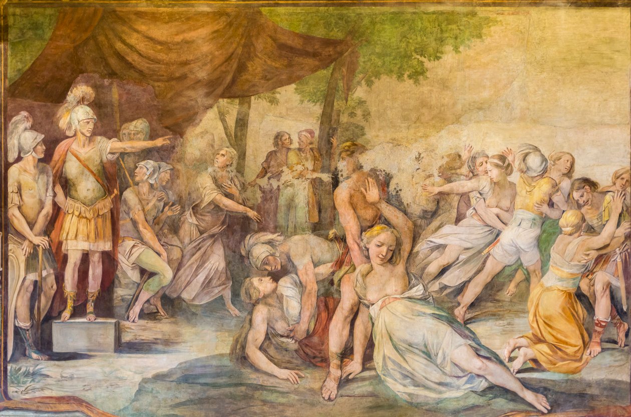 اغتصاب نساء سابين ، روما ، إيطاليا بواسطة غير معروف