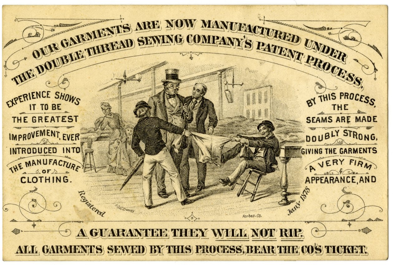 A. Levy Brothers Process Patents، Trade Card Recto (litho [trade card]) بواسطة المدرسة الأمريكية