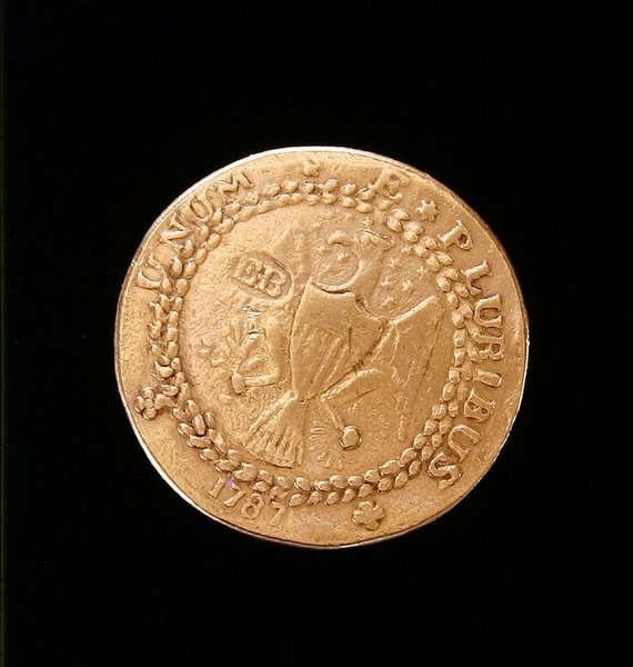 براشر دوبلون ، نيويورك ، 1787 (ذهبي) (انظر أيضًا 343636) بواسطة المدرسة الأمريكية