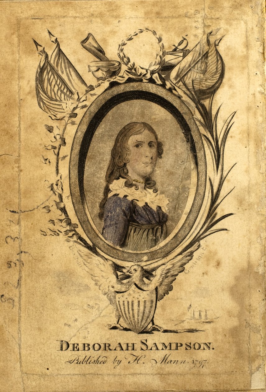 صورة ديبورا سامبسون 1797 بواسطة المدرسة الأمريكية