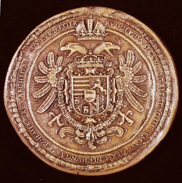 خاتم الإمبراطور رودولف الثاني (1552-1612) 1603 بواسطة المدرسة النمساوية