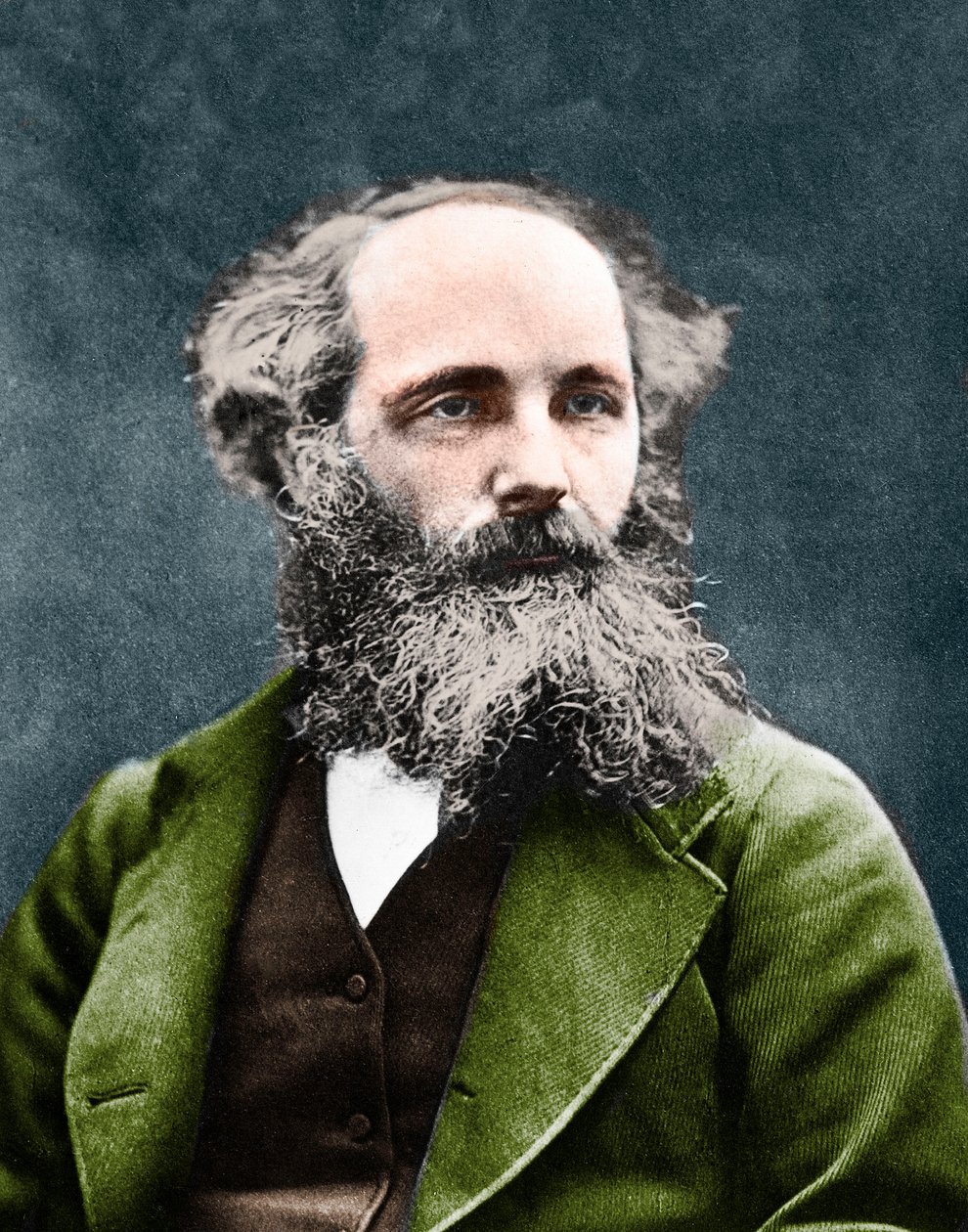 صورة لجيمس كلارك ماكسويل (1831-1879) ، فيزيائي اسكتلندي بواسطة مصور انجليزى