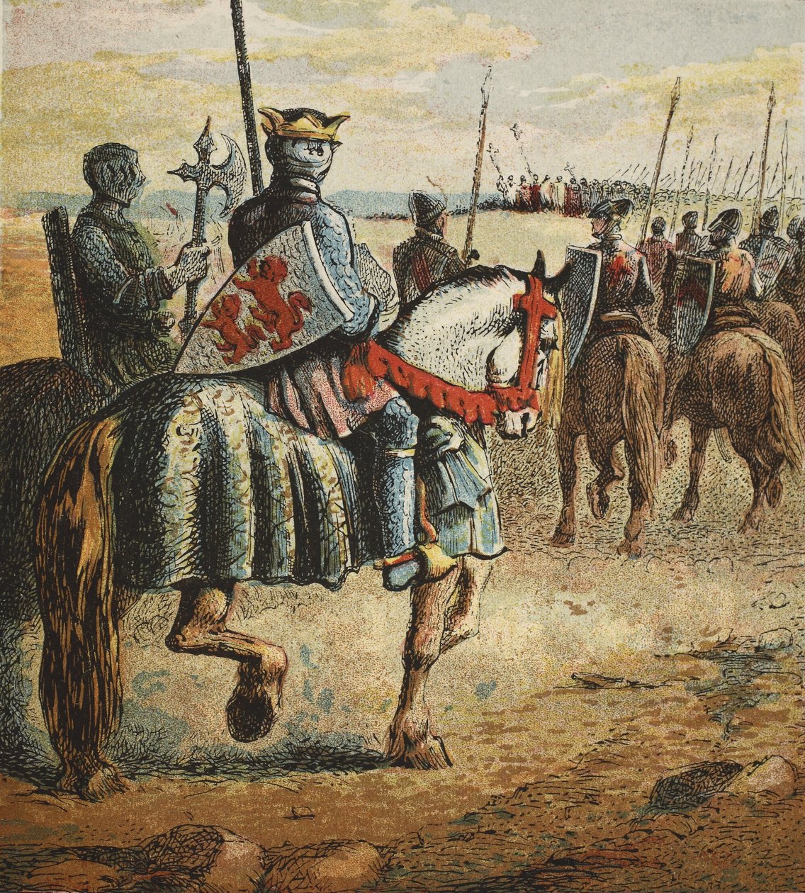 دوق روبرت يذهب إلى فلسطين ، حانة. 1890 بواسطة مدرسة اللغة الإنجليزية