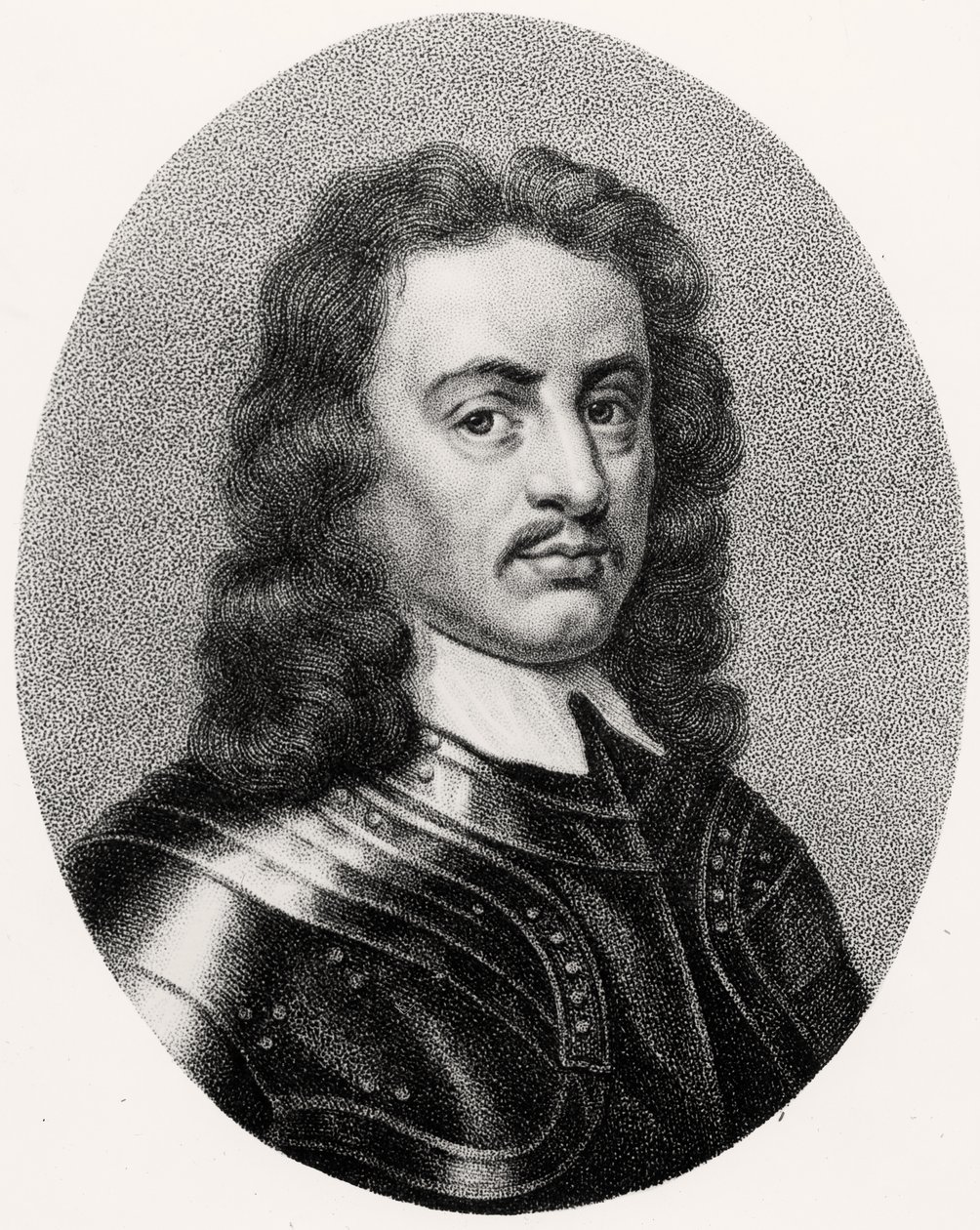 صورة لأوليفر كرومويل (1599-1658) بواسطة مدرسة اللغة الإنجليزية