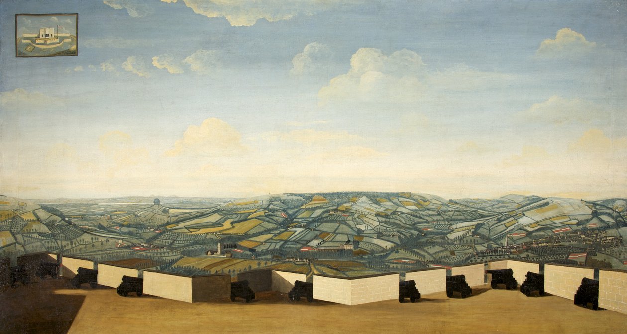 ستراود من حصن رودبورو ، جلوسيسترشاير ، c.1765 بواسطة مدرسة اللغة الإنجليزية