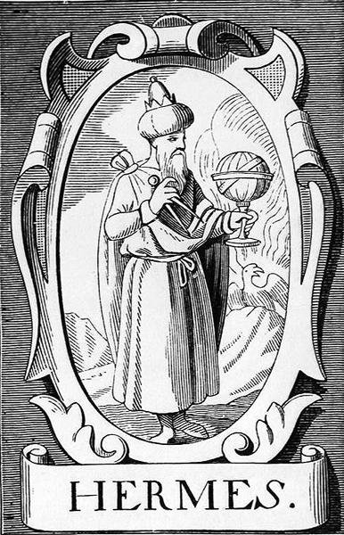 الكيميائي هيرميس Trismegistos ، التوضيح من العلوم والأدب في العصور الوسطى وعصر النهضة ، كتب ونقش بول لاكروا ، 1878 بواسطة مدرسة اللغة الإنجليزية