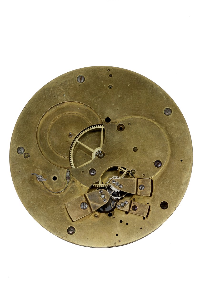 اللوحة الأمامية لحركة كومينغ ، c.1767 (معدن) بواسطة مدرسة اللغة الإنجليزية