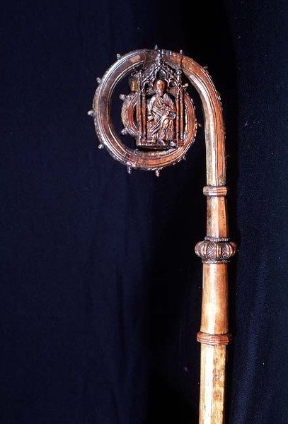 The Serbroke Crozier ، 1450 (الخشب) (انظر أيضًا 44064) بواسطة مدرسة اللغة الإنجليزية