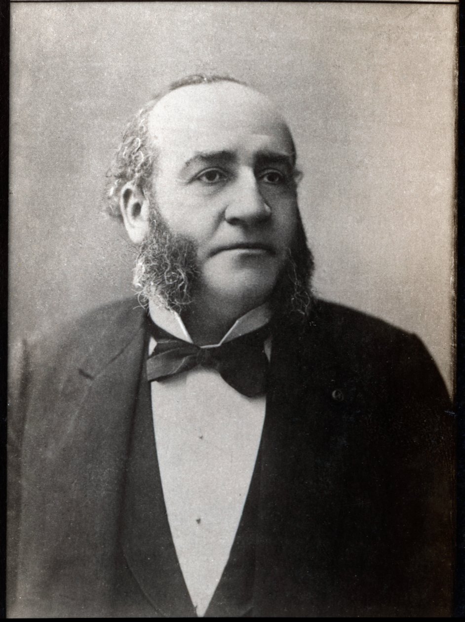 بورتريه جول اميل بين (1830-1898) ، الجراح الفرنسي. بواسطة مصور فرنسي
