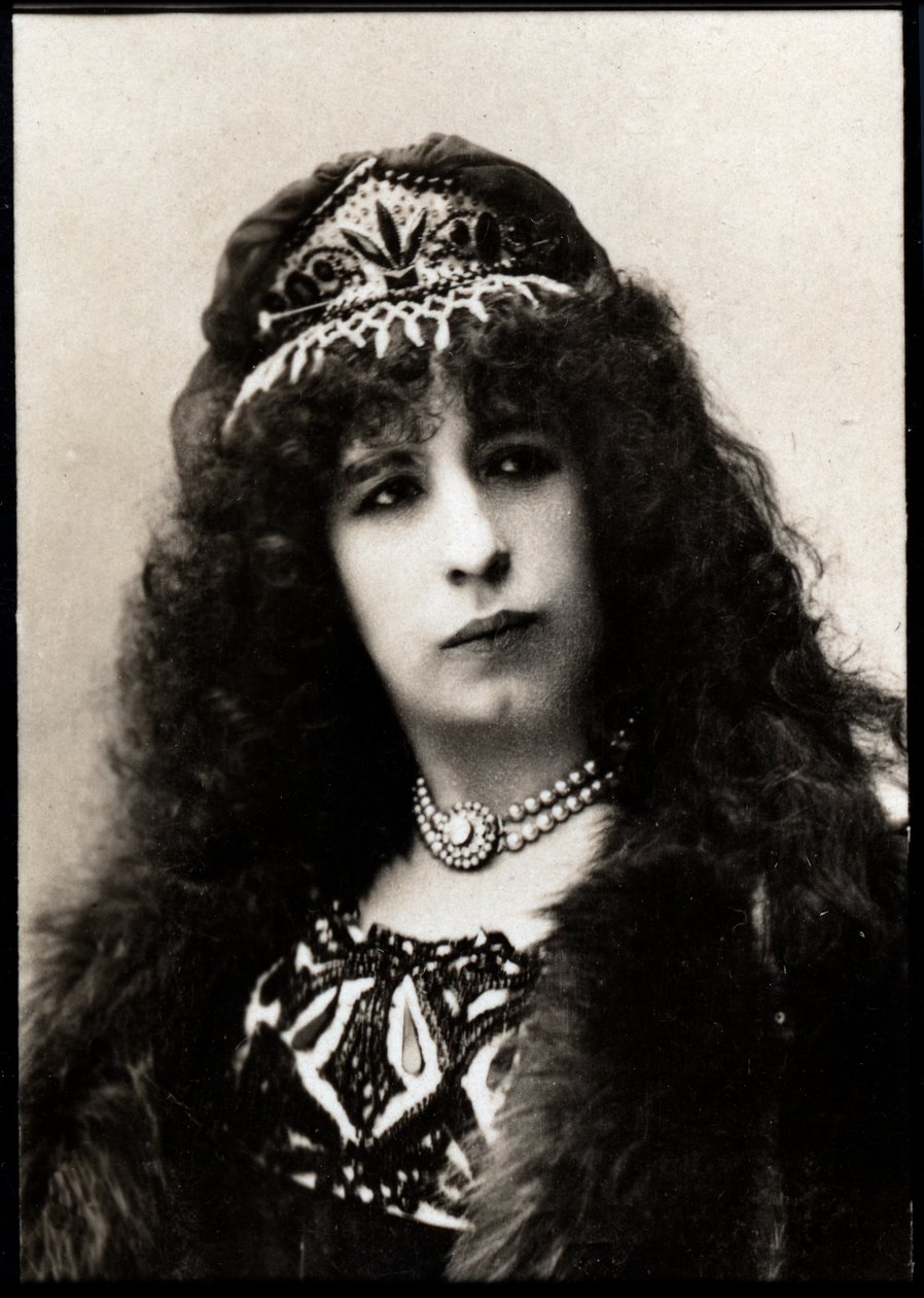 صورة لإيمي تيساندير (1851-1923) ، الممثلة الفرنسية. بواسطة مصور فرنسي